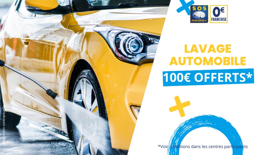 Remplacement de pare-brise et lavage offert à Sos Pare-Brise +