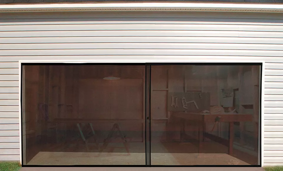 Double Garage-Door Screen - Second Medium