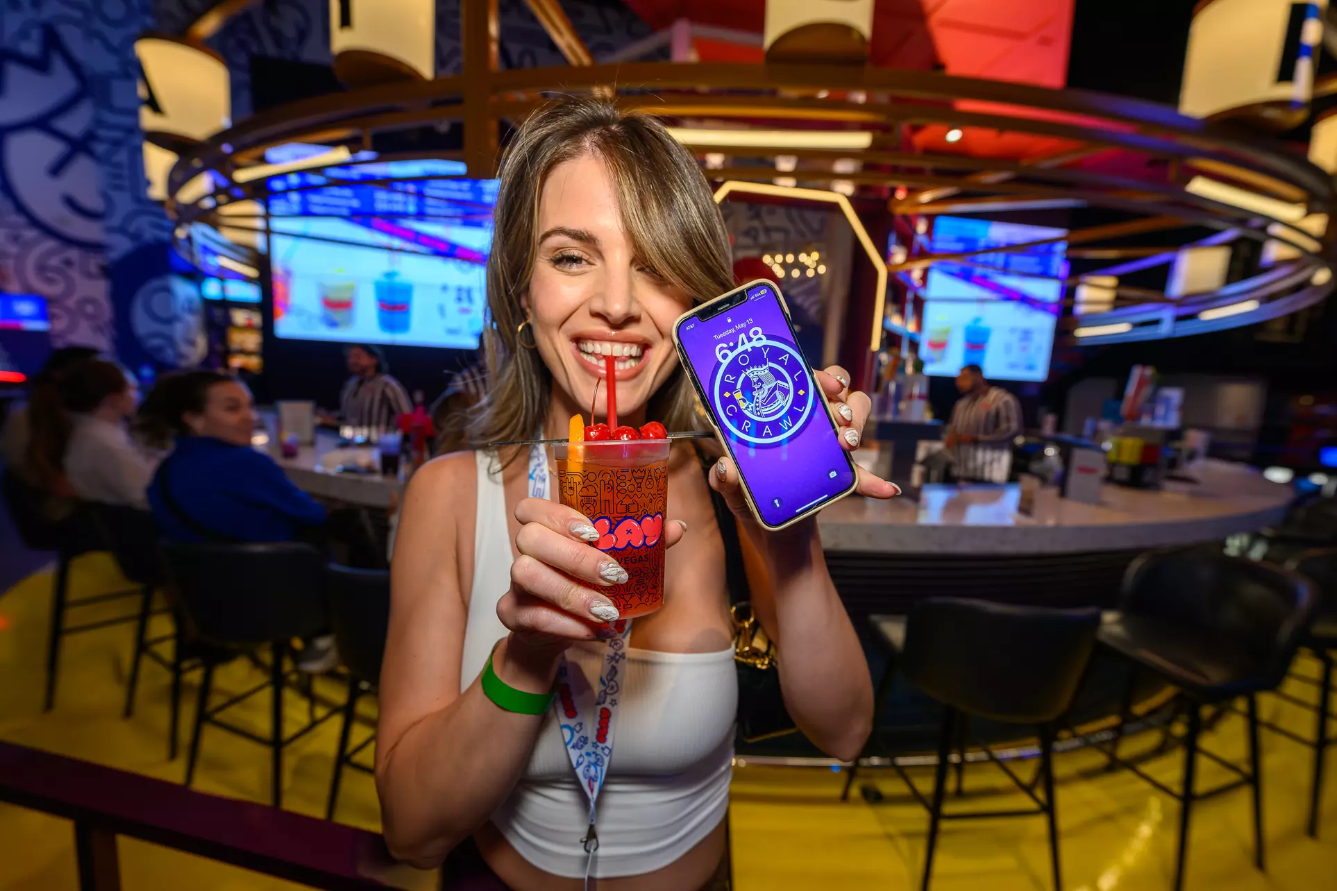 Award Winning Bar Crawl Experience at LINQ Promenade or Fremont Street