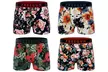 Lot de 4 boxers homme signature à motifs Freegun, modèle et taille au choix - Second Medium