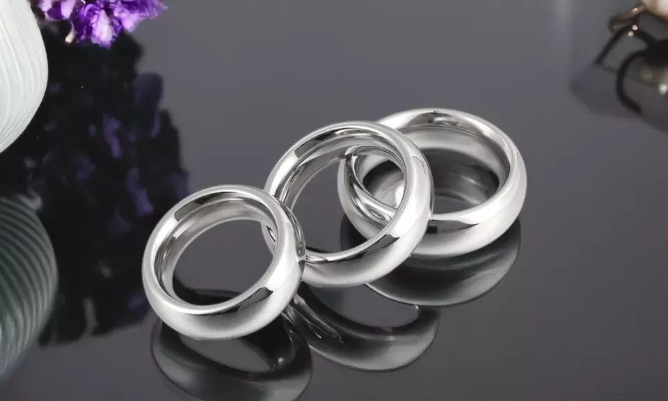 Stainless Steel C-Ring Penis Enlarger Erection Stay-Hard Sex Toy