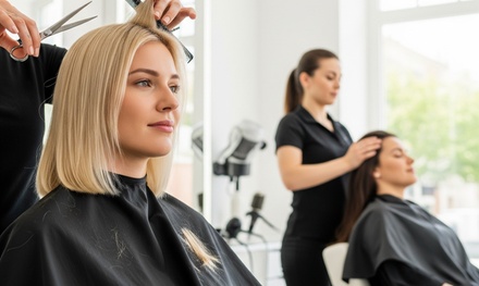 Für Herren: Waschen, Schneiden, Föhnen inkl. Kopf-Massage - all in ONE - Salon