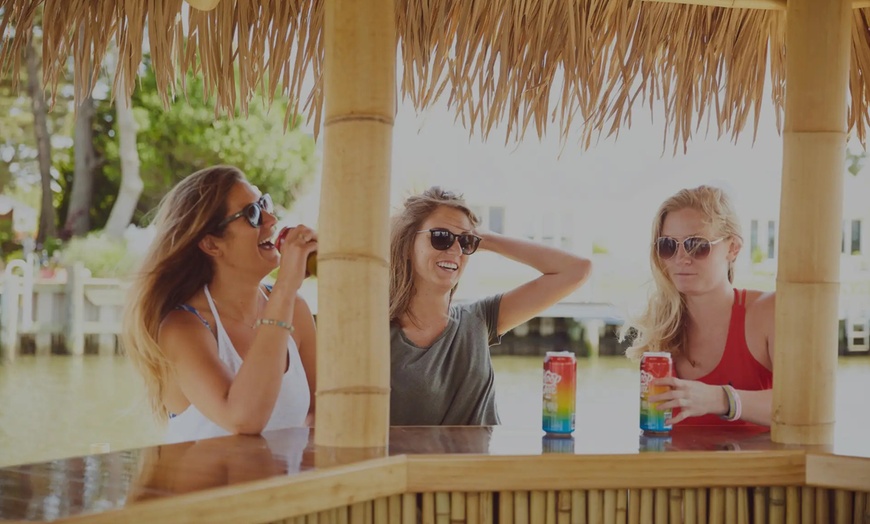 Image 3: BYOB Private Tiki Boat Cruises for Up to 6 in Sea Isle City