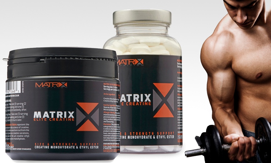 Image 1: Matrix Creatine Tablets