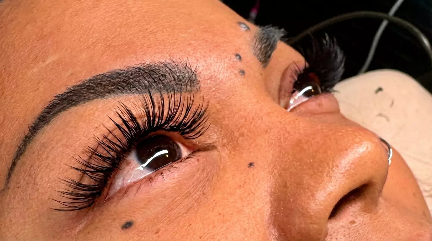 Get Glamorous: Full Set of Hybrid or Volume Lashes at Blink Beauty Bar