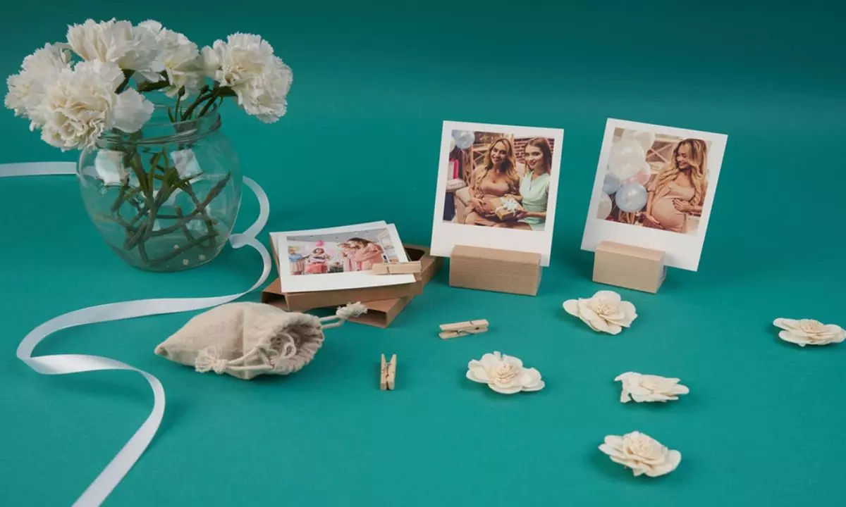 Memobox met 25 fotoafdrukken