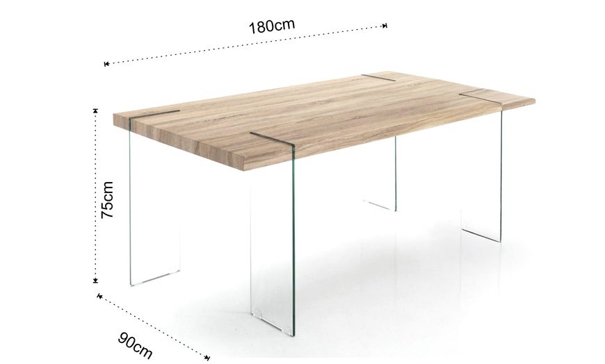 Image 13: ORESTELUCHETTA Tisch/Schreibtisch Manhattan oder Tisch Wander