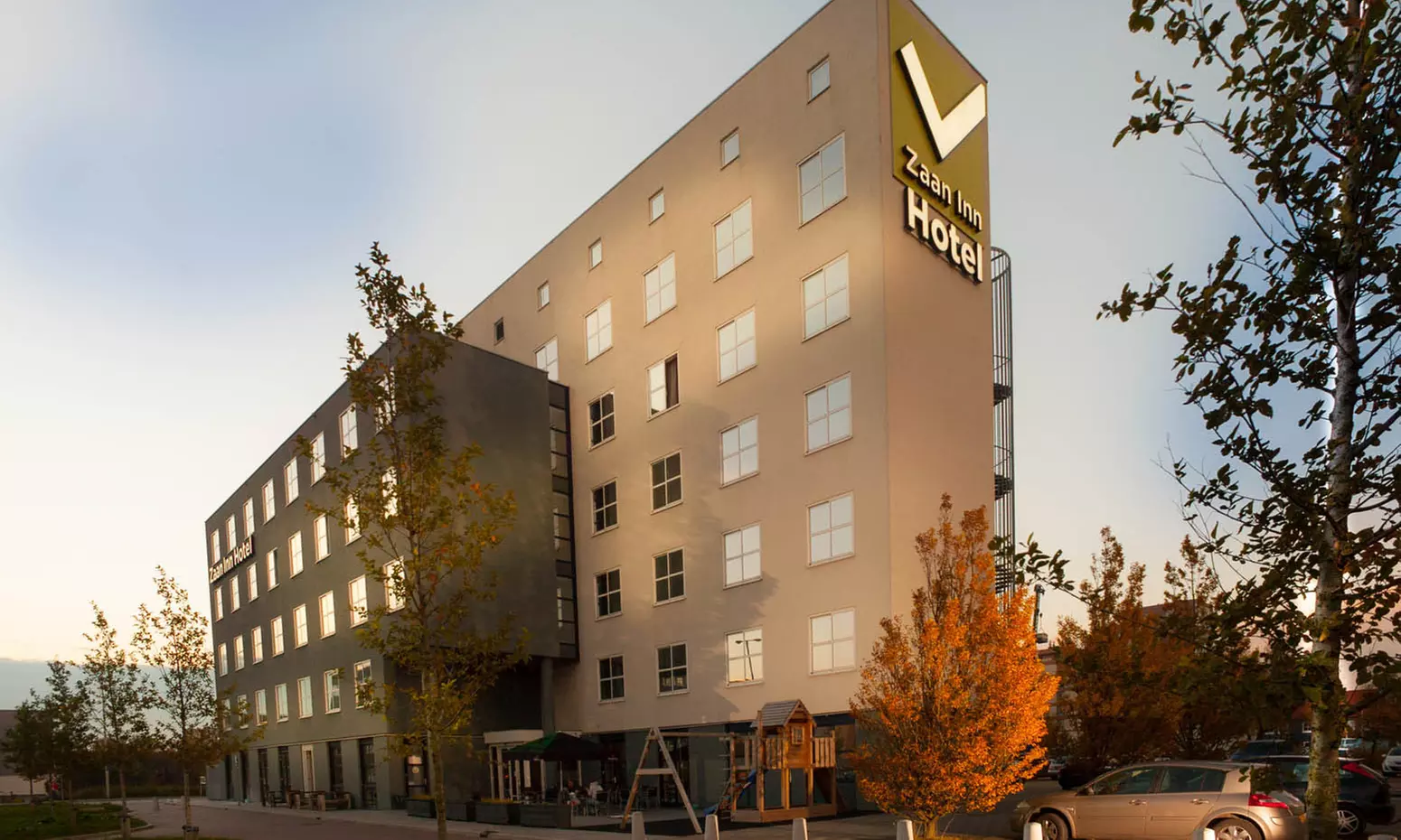 Zaan Inn: twin- of king tweepersoonskamer of family suite met ontbijt