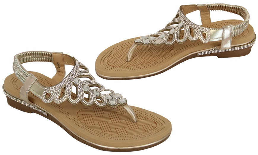 Kelsi sales diamante sandals