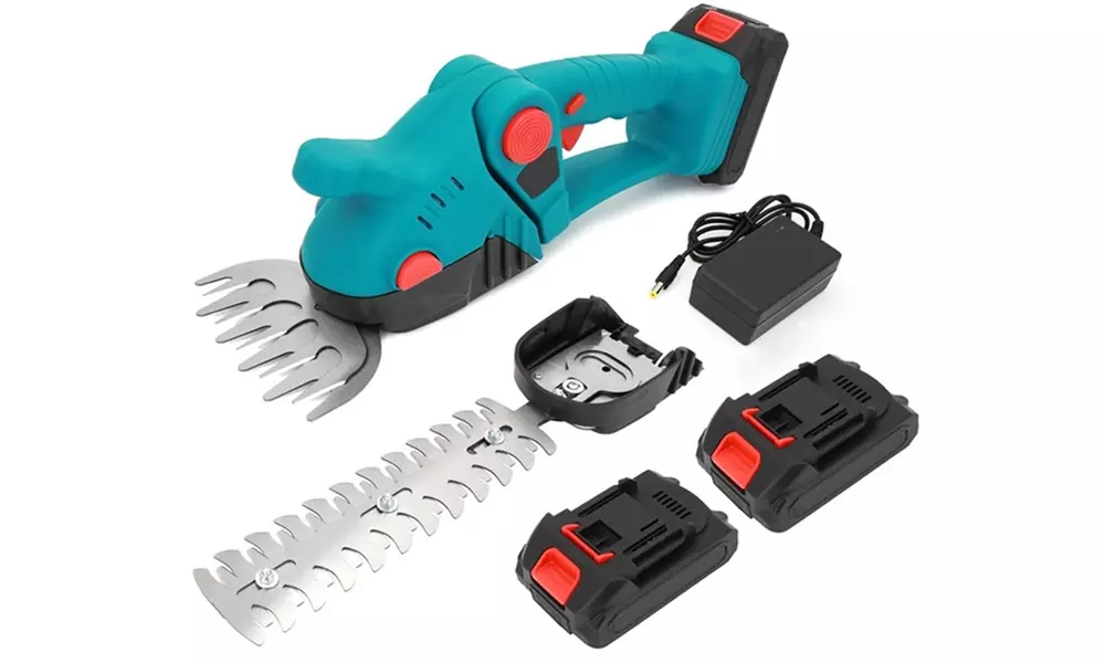 Taille-haie et sculpte-haie à batterie 2-en-1, 48 V