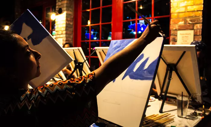 Painting Session for One or Two at Winey Art (Up to 35% Off) - Primary Image