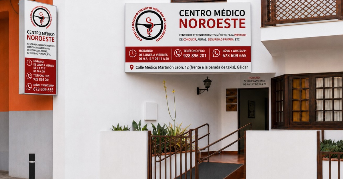 Reconocimiento médico psicotécnico para carnet de conducir en Las Palmas