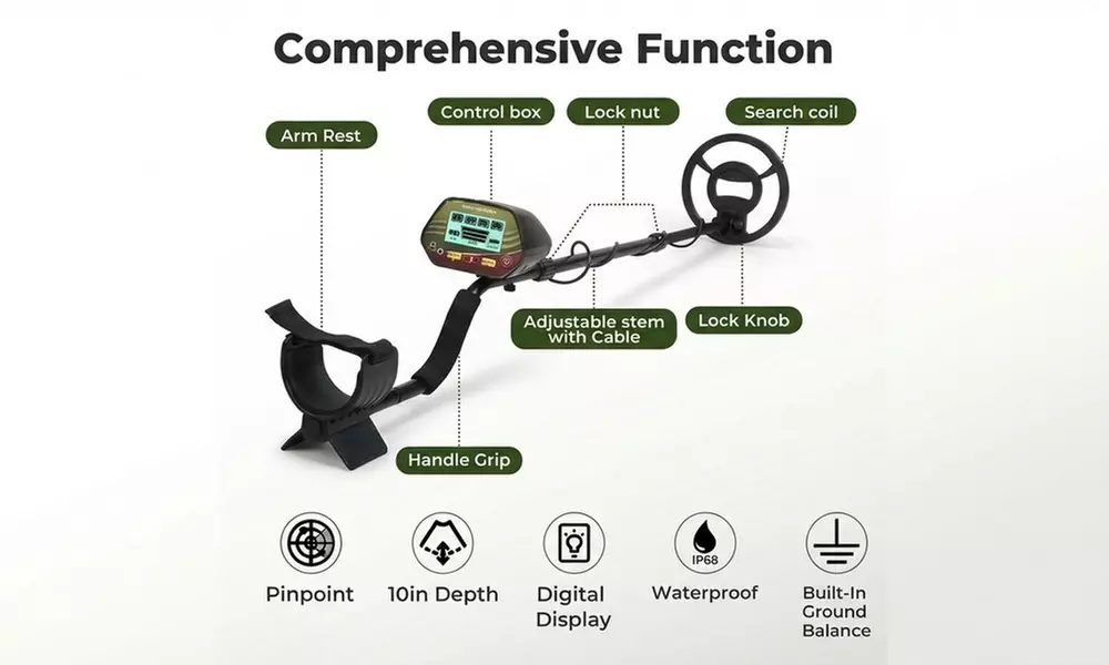 Traderight Professional Waterproof Metal Detectors