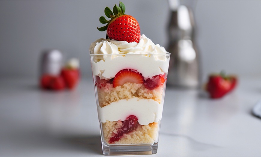 Image 4: Baked Bliss Awaits: Catering Package, Cake Shooters, 1 Dozen Cupcakes