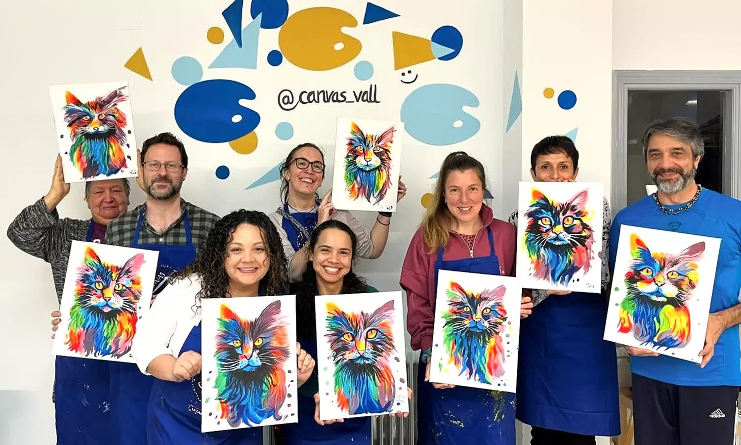 Taller de pintura acrílica para 1 o 2 personas con bebida y picoteo