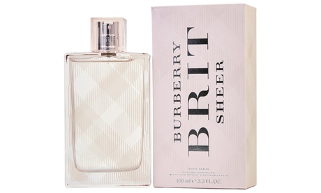 Burberry Brit Sheer EDT Spray 3.3 fl oz Women's Fragrance 3614226904966 3614226904966