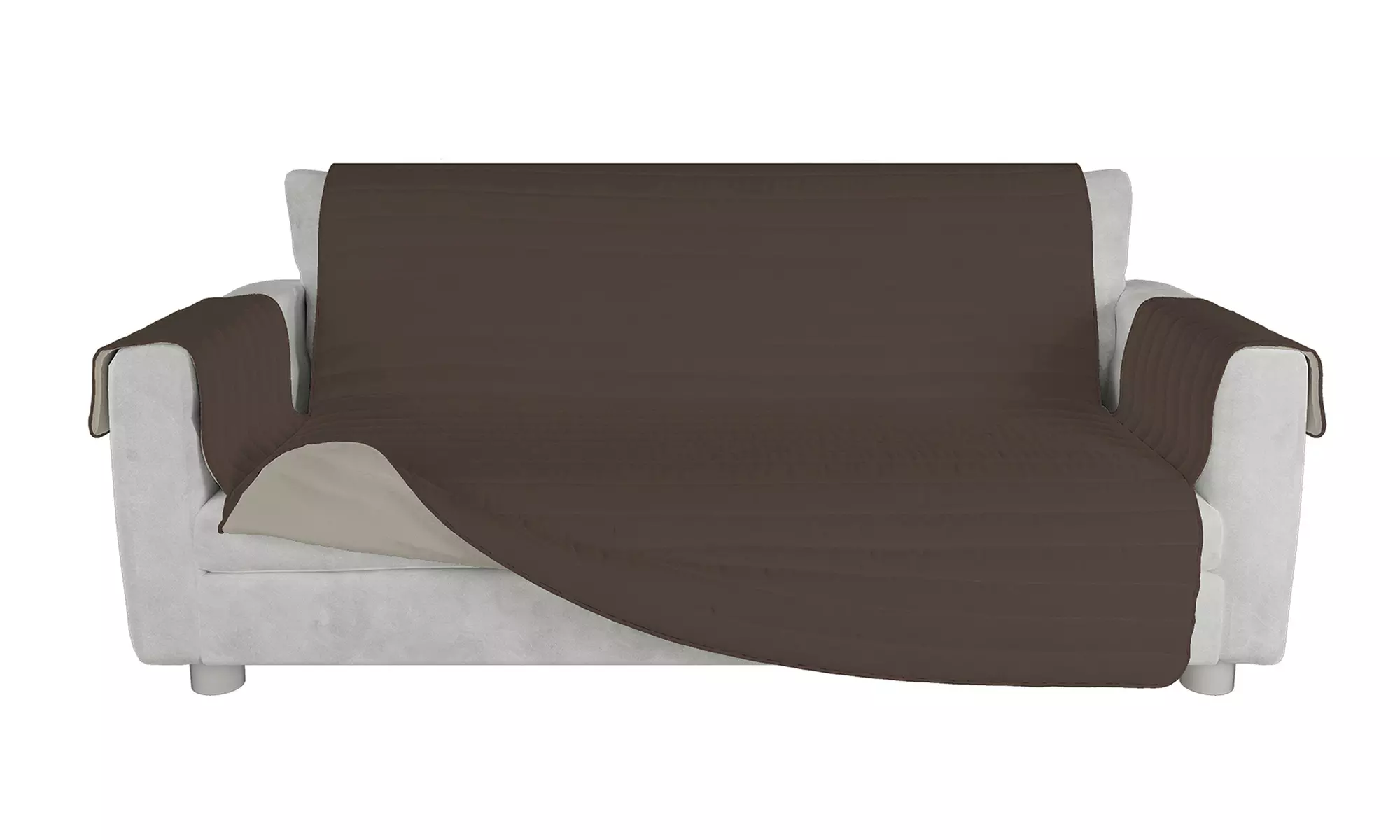 Housse de canapé « Trendy » bicolore double face