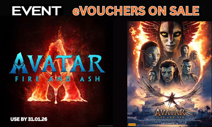 Event Cinema eVouchers Price Drop Sale