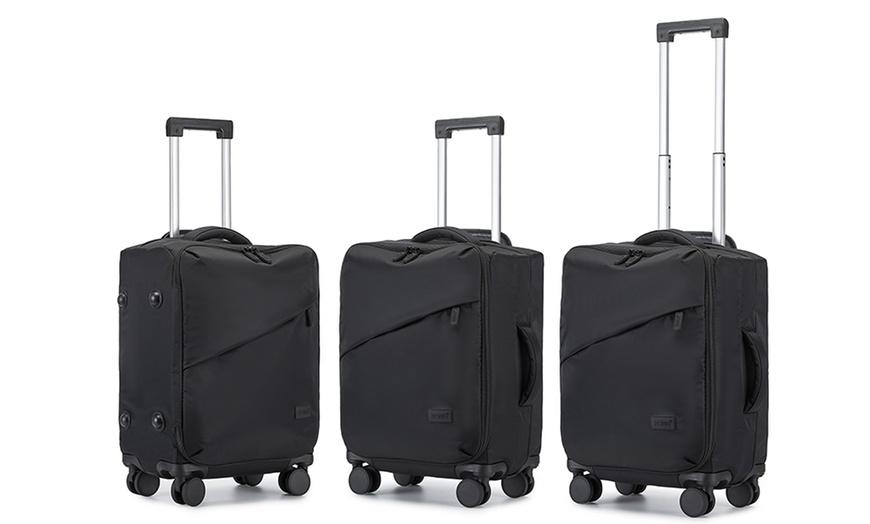 Image 2: 1x oder 3x KONO Soft-Shell-Reisekoffer