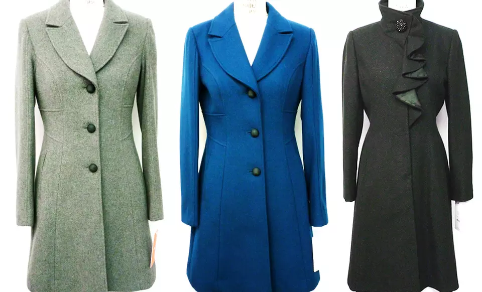 Ivanka Trump Women's Wool Coats. Multiple Styles Available from $84.99 to $109.99. Free Shipping and Returns. - Primary Image