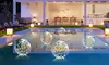 Two-Pack iMounTEK 14in LED Solar Floating Pool Ball Lights with Remote Control