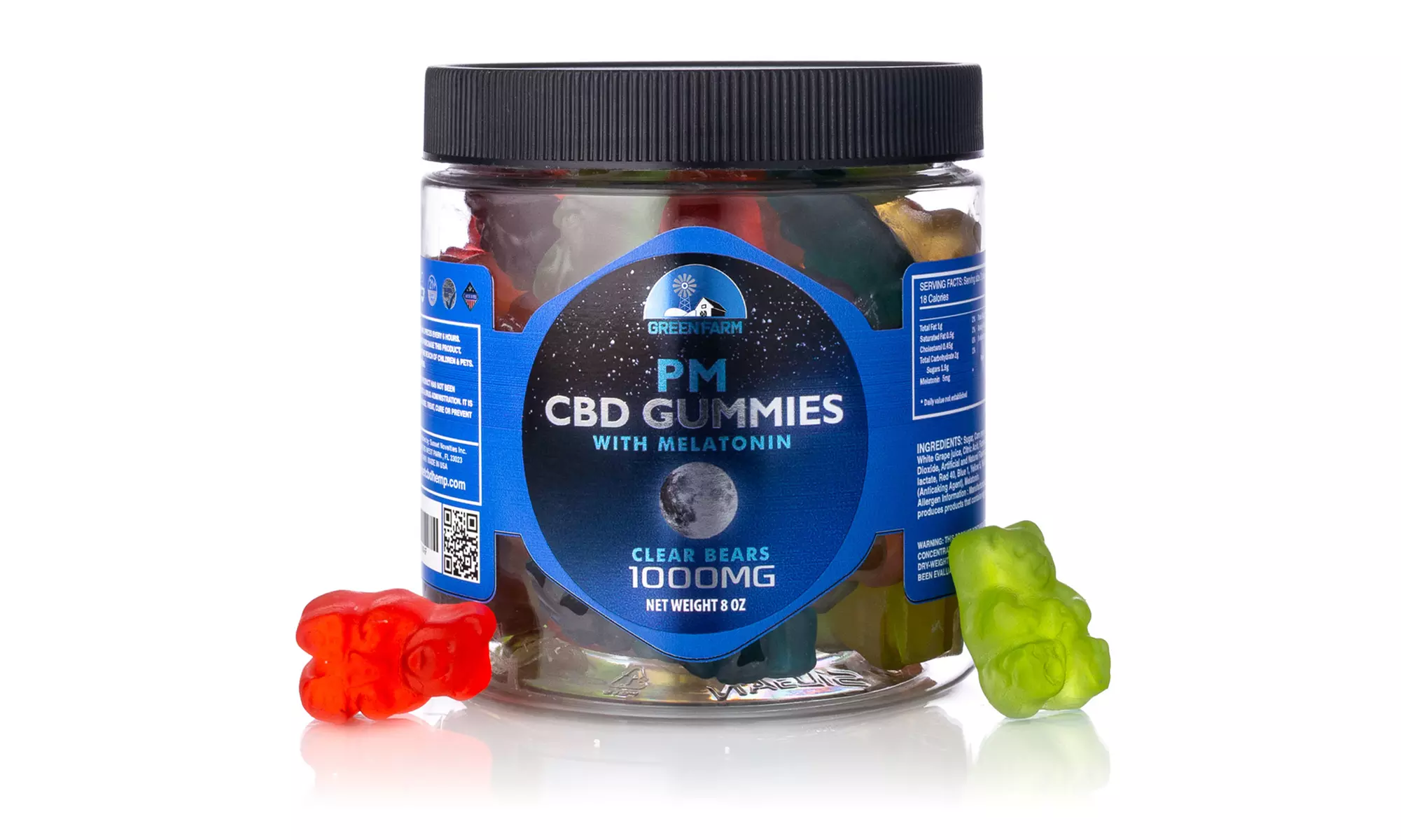 Green Farm Tasty Gummies for Sleep and Anxiety from Green Farm (500MG-5000MG)