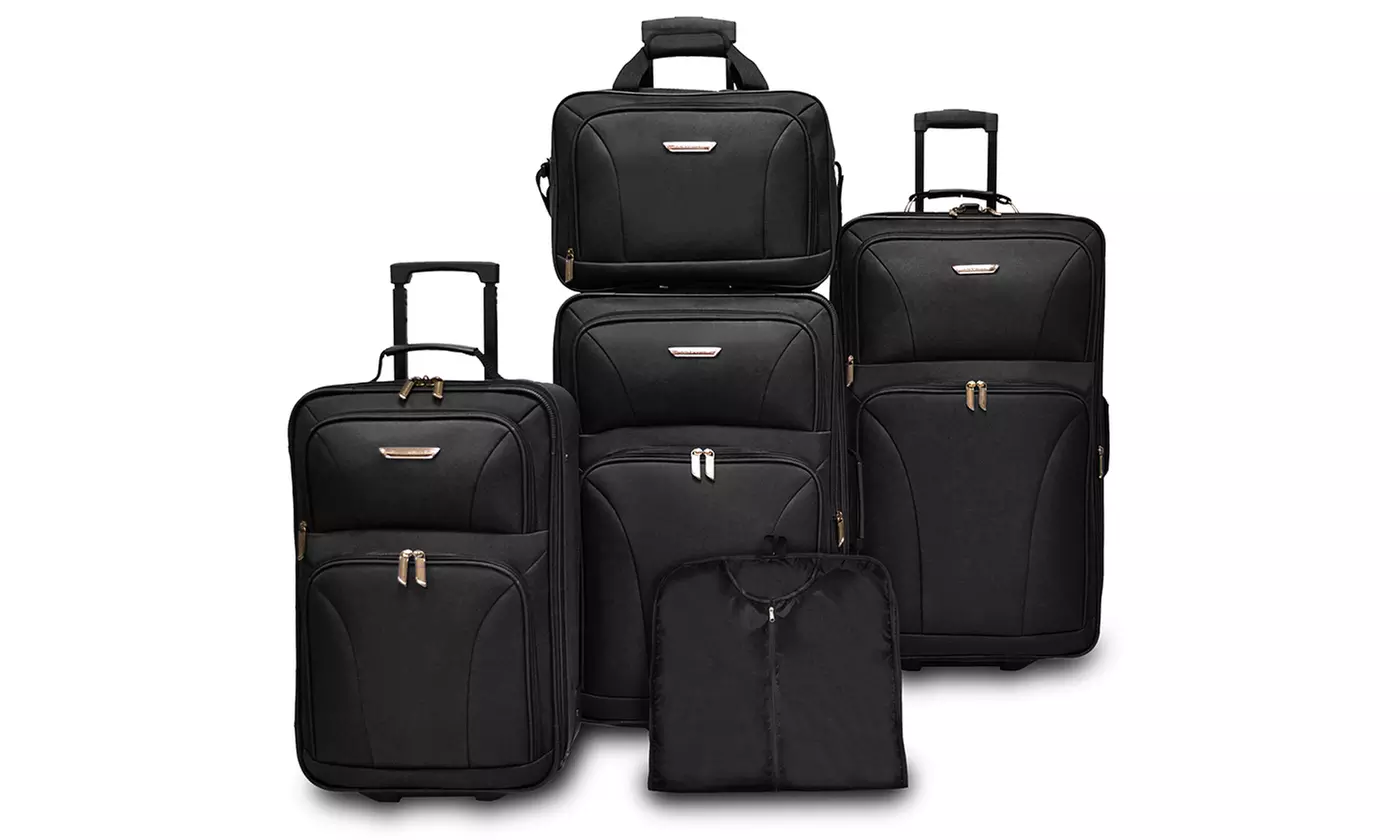 Traveler’s Choice Versatile 5-Piece Luggage Set - Primary Image
