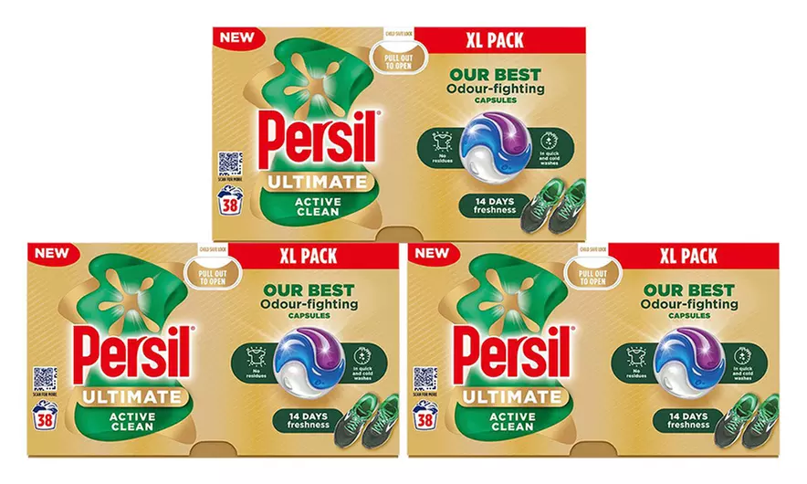 Three or Six Persil XL Ultimate Washing Capsules