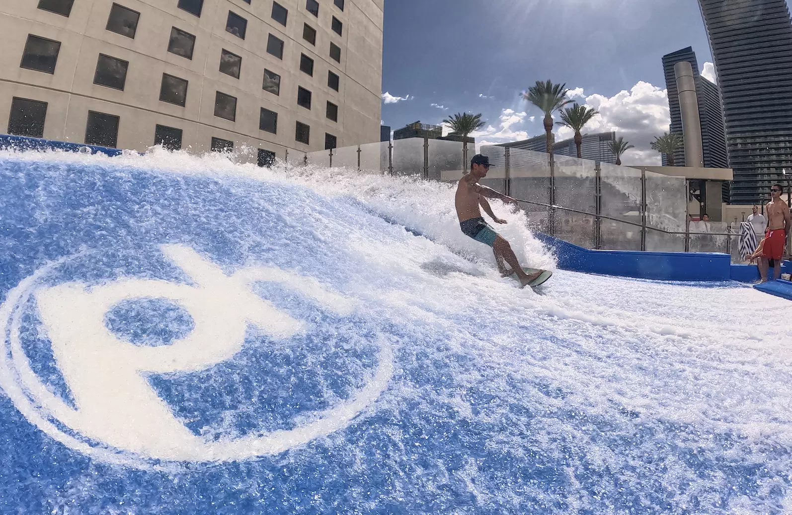 FlowRider Wave Ride Day Pass, Daybed and Cabana Rentals at Planet Hollywood Pool