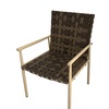 Image 4: 3-Piece Patio Rattan Effect Wicker Bistro Set with Table 