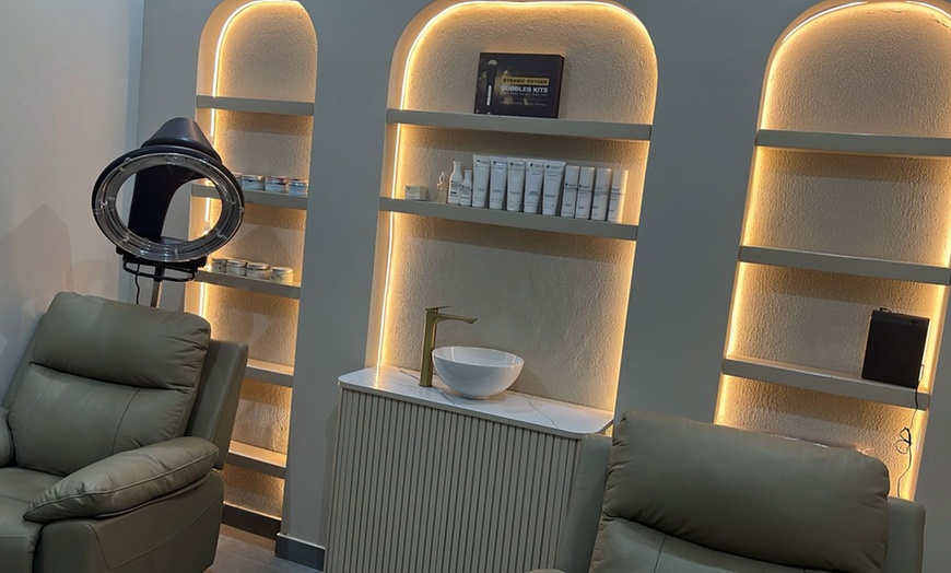 Image 4: Pamper Yourself with Mani-Pedi Combo Options or Gel Extensions!