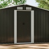 Image 4: Large Metal Garden Tool Storage Shed in 6 Styles