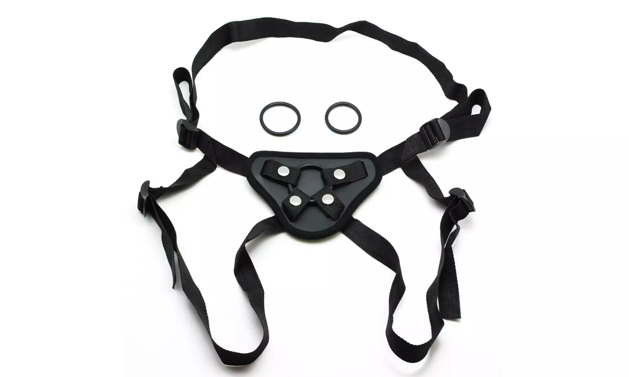 Strap-On Harness Kit 8.3 inches G-Spot Realistic Dildo Purple