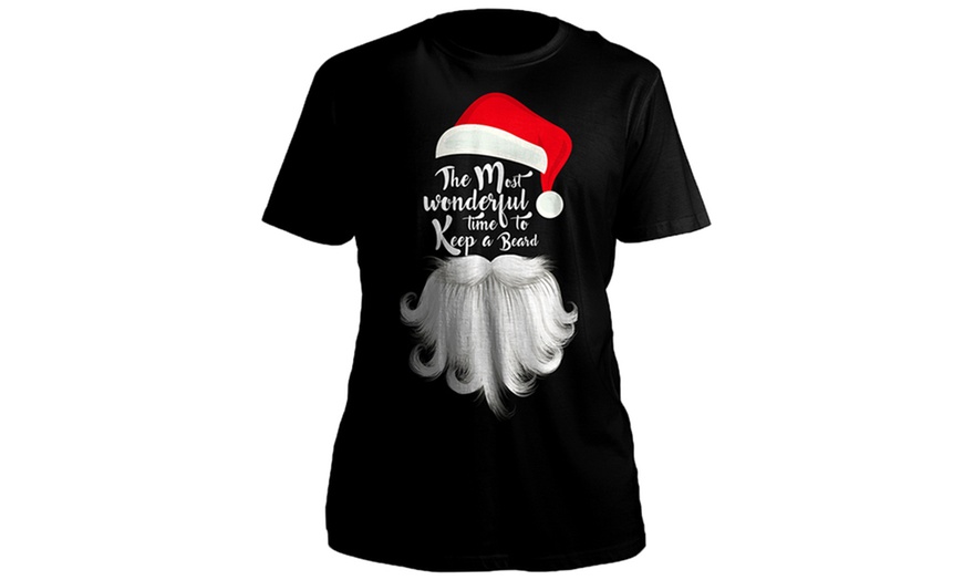 Image 2: Unisex Christmas Print T-Shirt