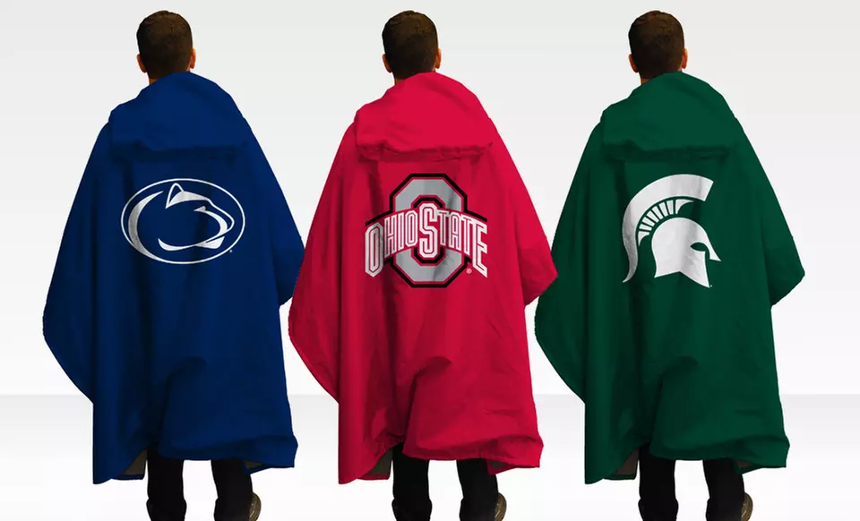 NCAA 3-in-1 Stadium Blanket, Poncho, and Seat Cushion - Primary Image