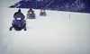 Snowmobile Rentals with Transportation to and from Elk Lake Resort (Up to Half Off). Three Options Available.