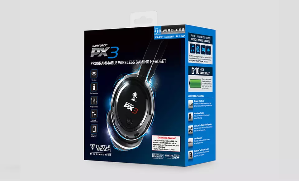 Turtle Beach Ear Force PX3 Programmable Wireless Gaming Headset - Second Medium