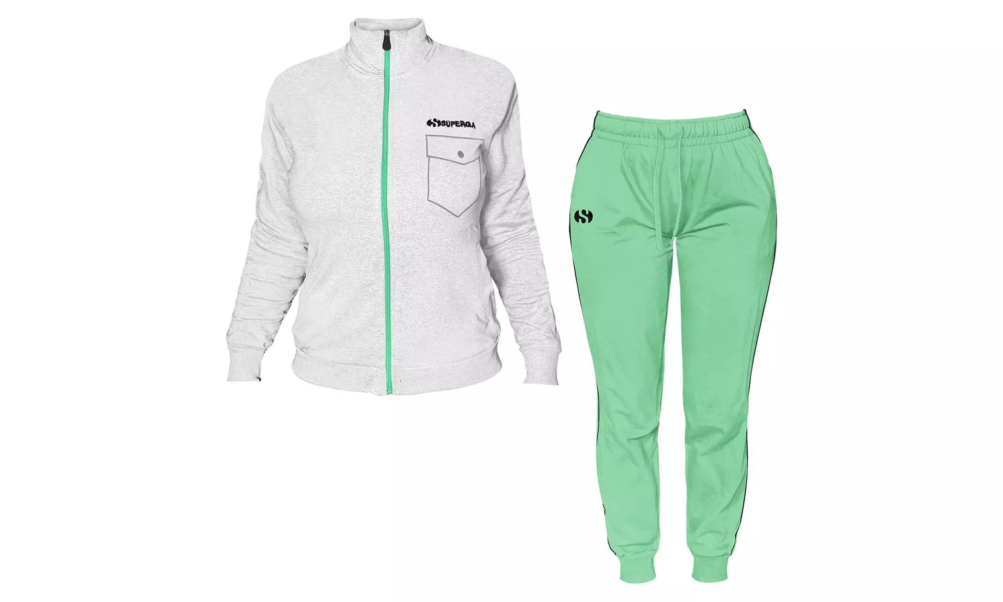 Tuta donna Superga in cotone leggero