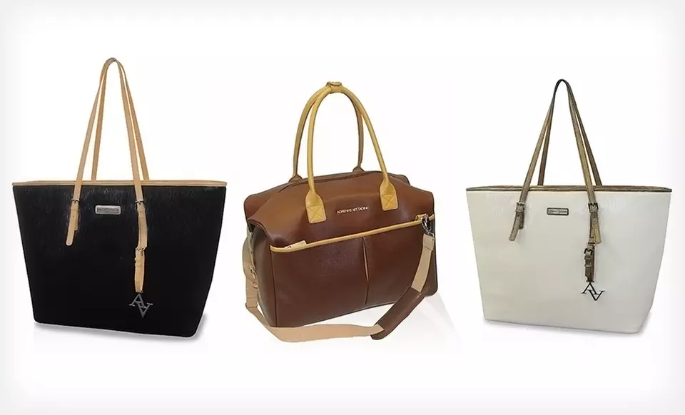 Adrienne Vittadini Totes and Duffels (Up to 86% Off). Nine Options Available. Free Shipping and Free Returns. - Second Medium
