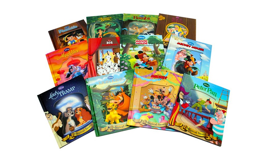 Disney Classic Books with Moving Image Covers (12-Book Set) | Groupon