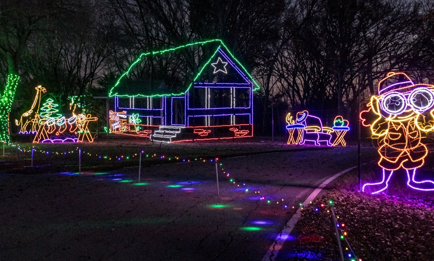 Image 5: Entry to Branson's Premier Drive-Thru Christmas Lights Show