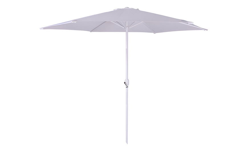 Image 2: Witte parasol van 3 m breed 