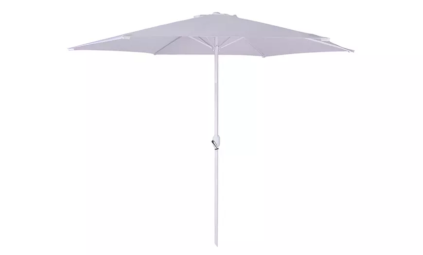 Image 2: Witte parasol van 3 m breed 