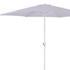 Image 2: Witte parasol van 3 m breed 