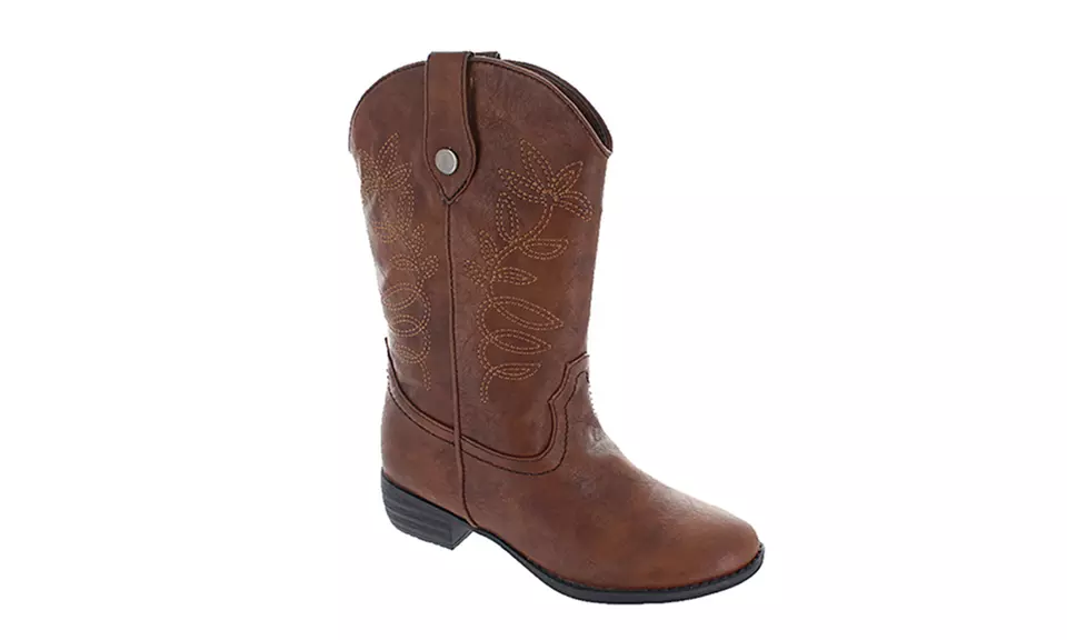 Laura Ashley Girls' Cowboy Boots - Second Medium