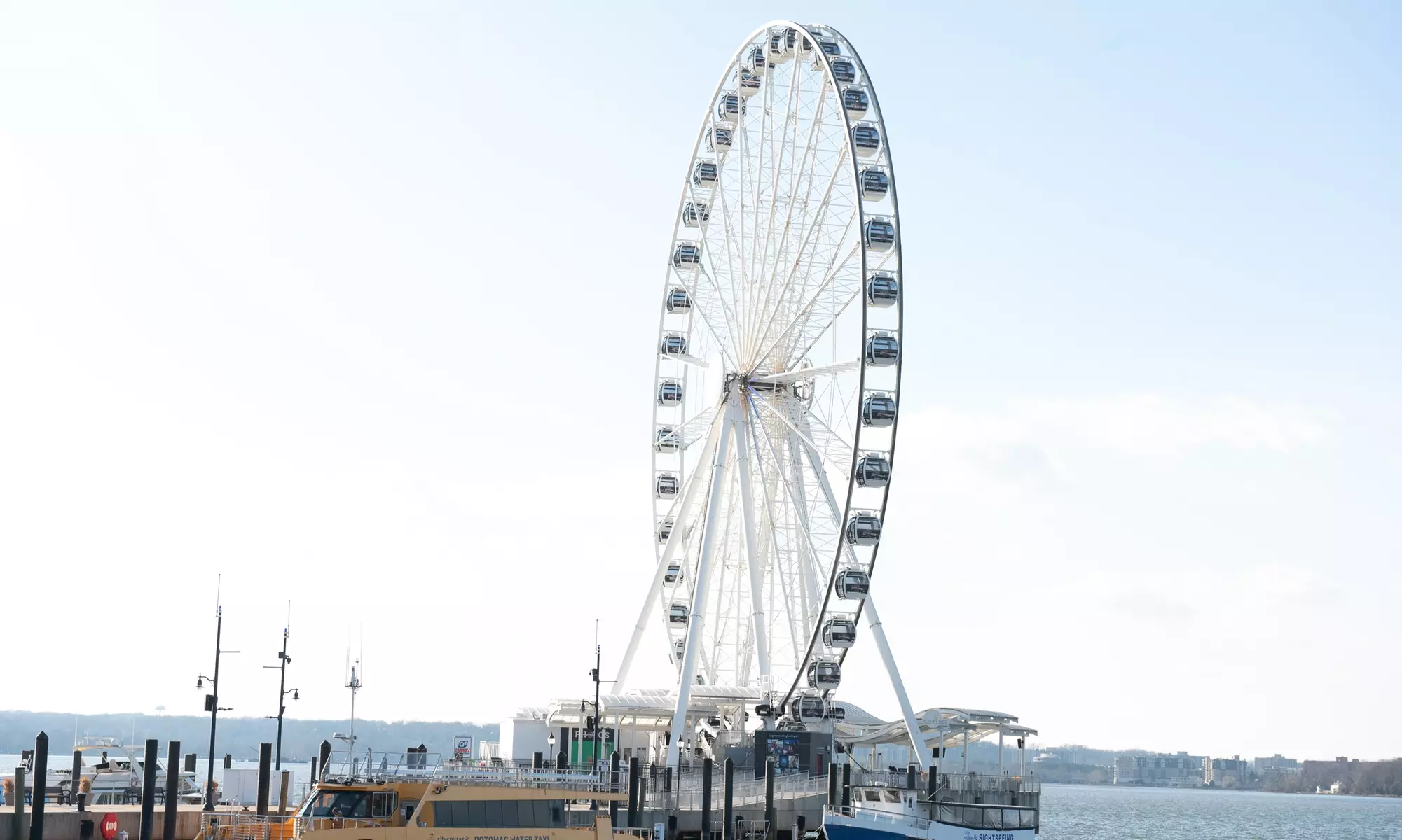 Experience a Ride on The Capital Wheel in DC. Enjoy Stunning Views, Fireworks, and More (Up to 37% Off)