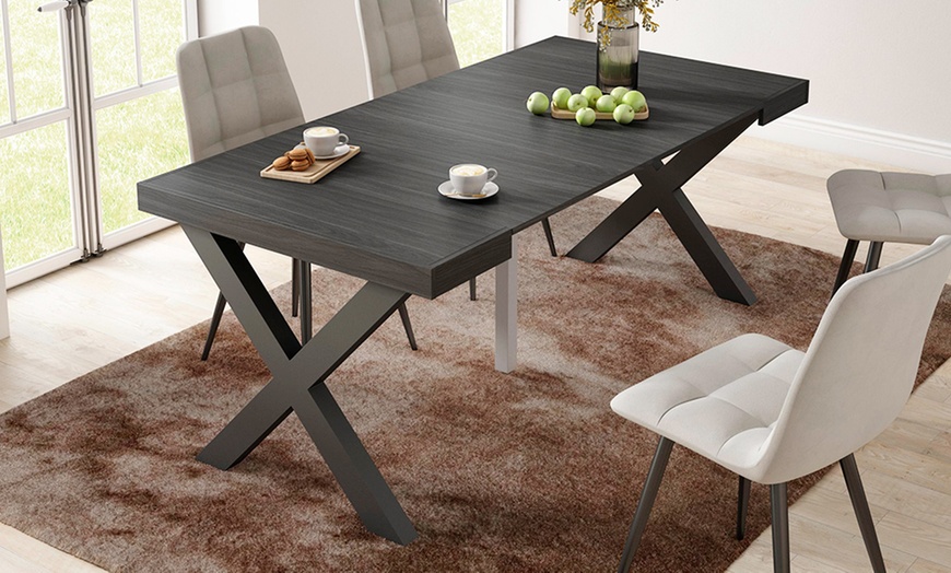 Image 2: Uitschuifbare consoletafel