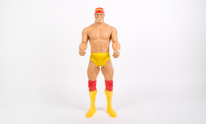 Image 3: 31" WWE Hulk Hogan Figure