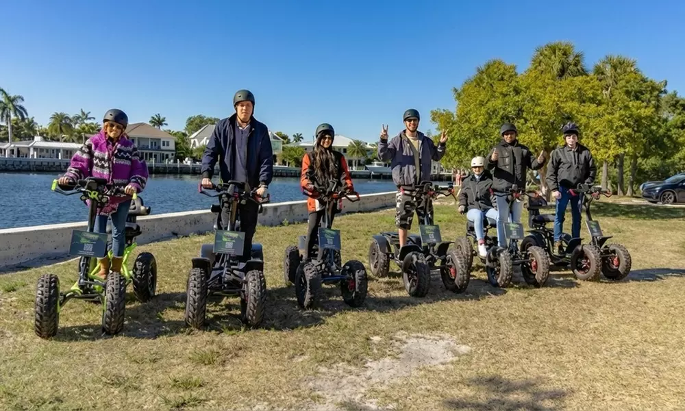 One-Hour Guided EZ Raider Scooter Tour for 1, 2, or 4 People