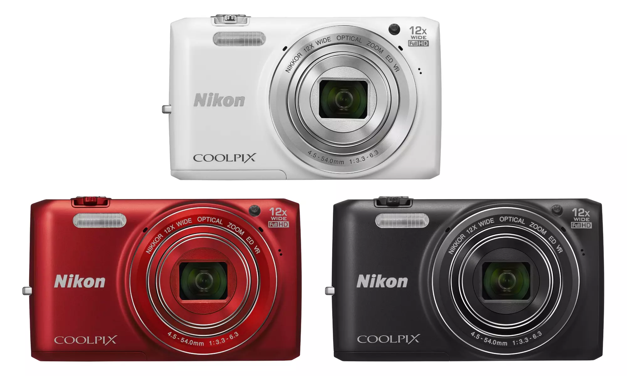 Nikon CoolPix S6800 16MP 1080p Digital Camera with WiFi (Manufacturer Refurbished) - Primary Image